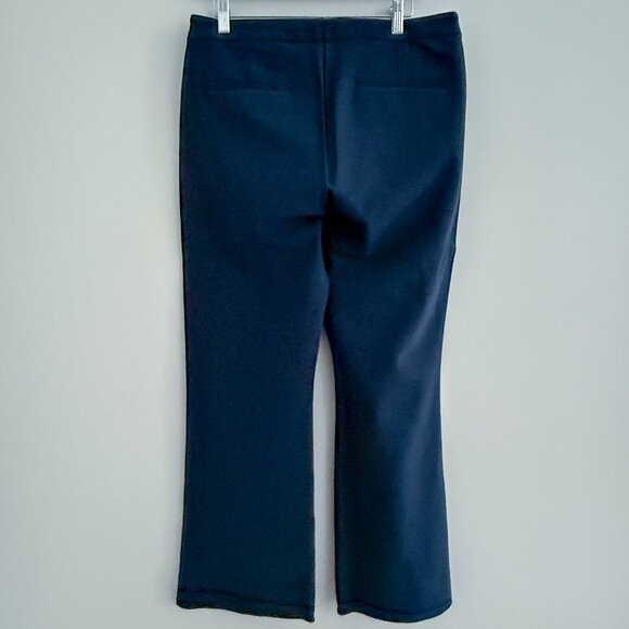 NWT BANANA REPUBLIC Performance Stretch Crop Boot Stretch Pant - Navy - Size 12 - Picture 4 of 9